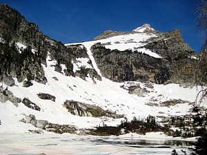 Amphitheater lake, Grand Teton